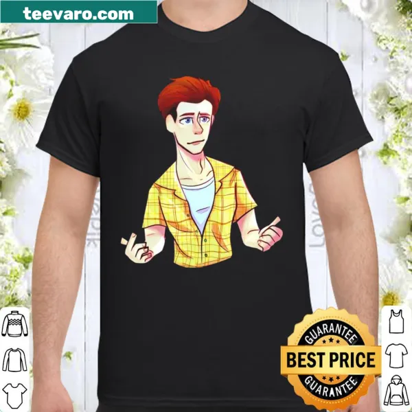 Stylish shirt featuring a graphic of actor Sebastian Stan