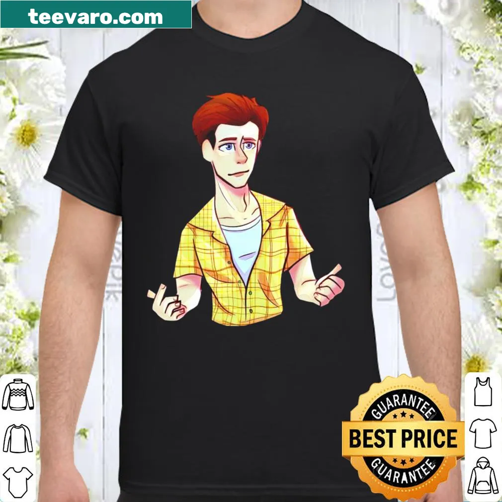 Stylish shirt featuring a graphic of actor Sebastian Stan
