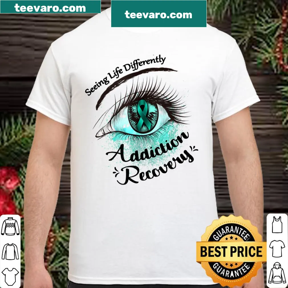 Inspirational typography design promoting addiction recovery awareness