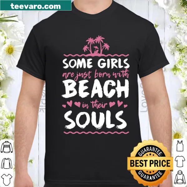Typographic design celebrating beach-loving girls with a soulful message
