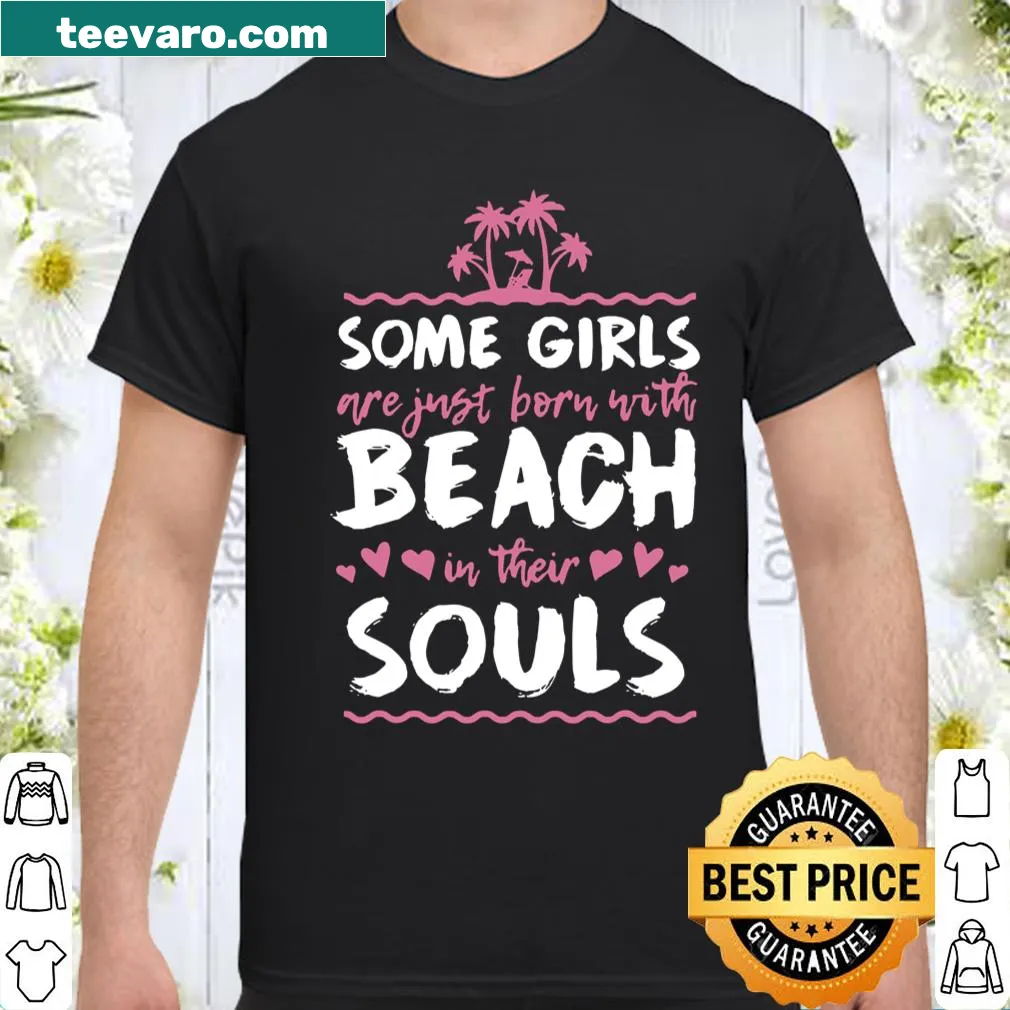 Typographic design celebrating beach-loving girls with a soulful message
