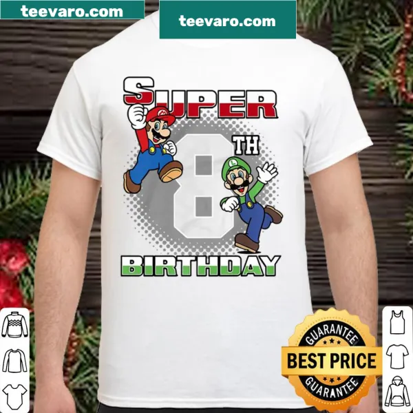 Cartoon design of Mario and Luigi for a birthday celebration