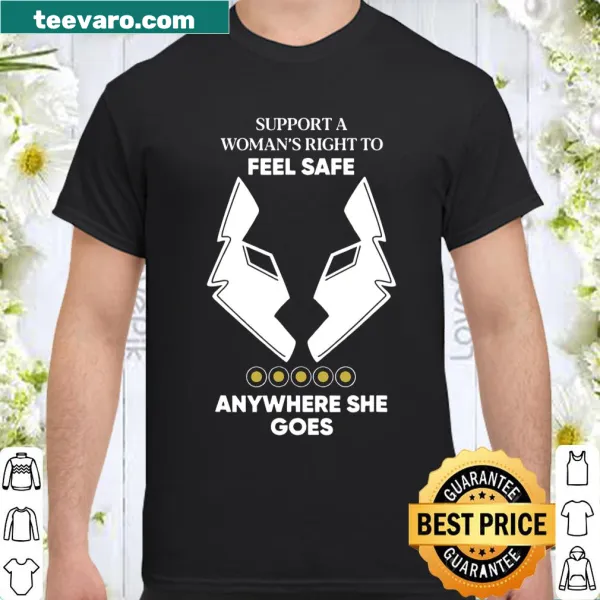 Supportive shirt with bold text encouraging women's empowerment