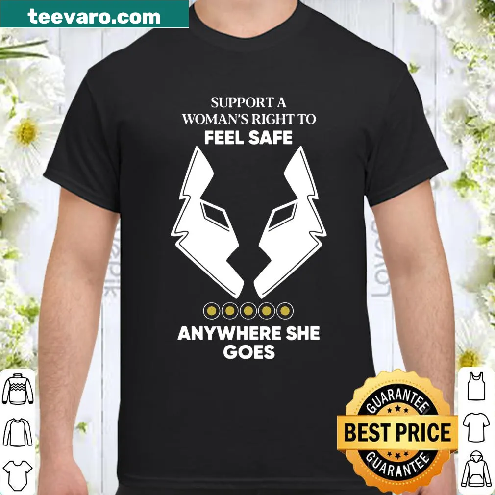 Supportive shirt with bold text encouraging women's empowerment