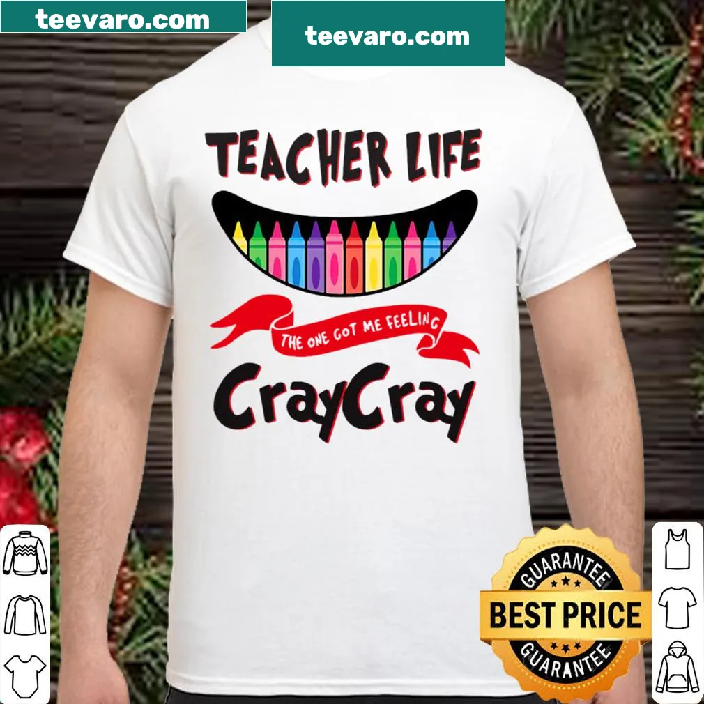 Funny teacher-themed shirt with quirky text