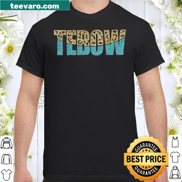 Jacksonville Jaguars shirt featuring 'Tebow' in bold text