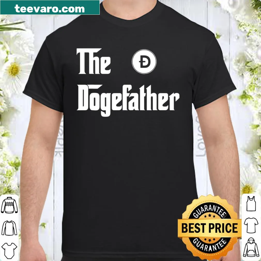 Funny crypto-themed shirt for dads with Dogecoin reference