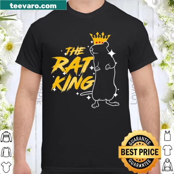 Eerie illustration of the Rat King character on a shirt