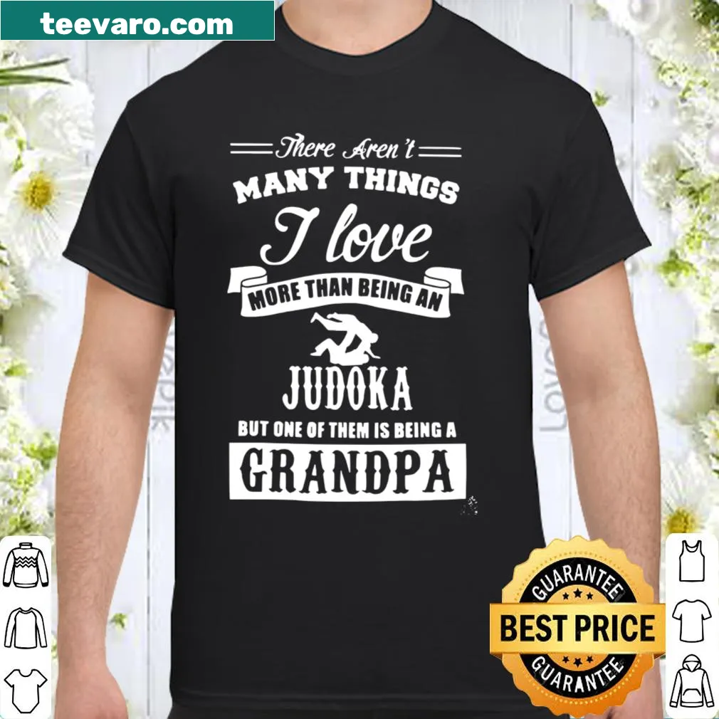 Heartfelt text design expressing love for being a Judoka and a grandpa