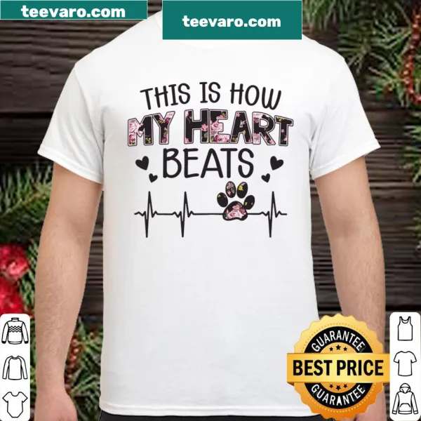 Heartfelt typography saying 'This Is How My Heart Beats'