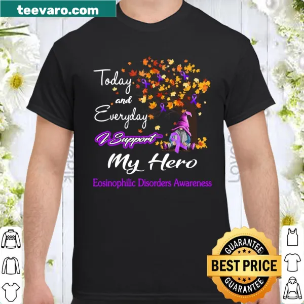 Support eosinophilic disorders t-shirt with meaningful typography