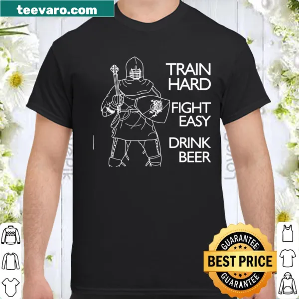 Shirt featuring trains and fighting theme