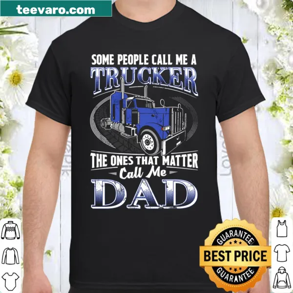 Trucking t-shirt celebrating the trucking profession
