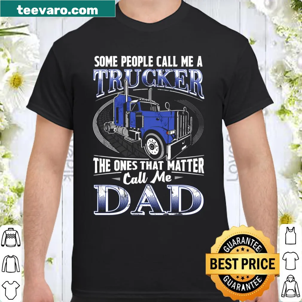Trucking t-shirt celebrating the trucking profession