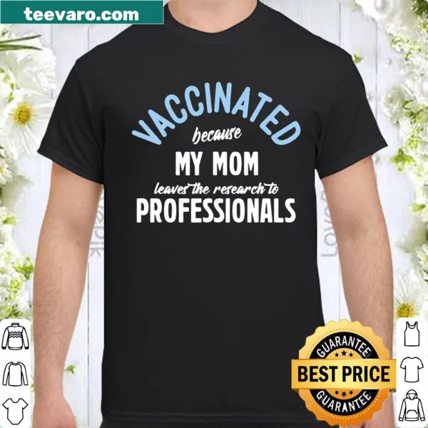 Pro Vaccine t-shirt with bold text promoting vaccination