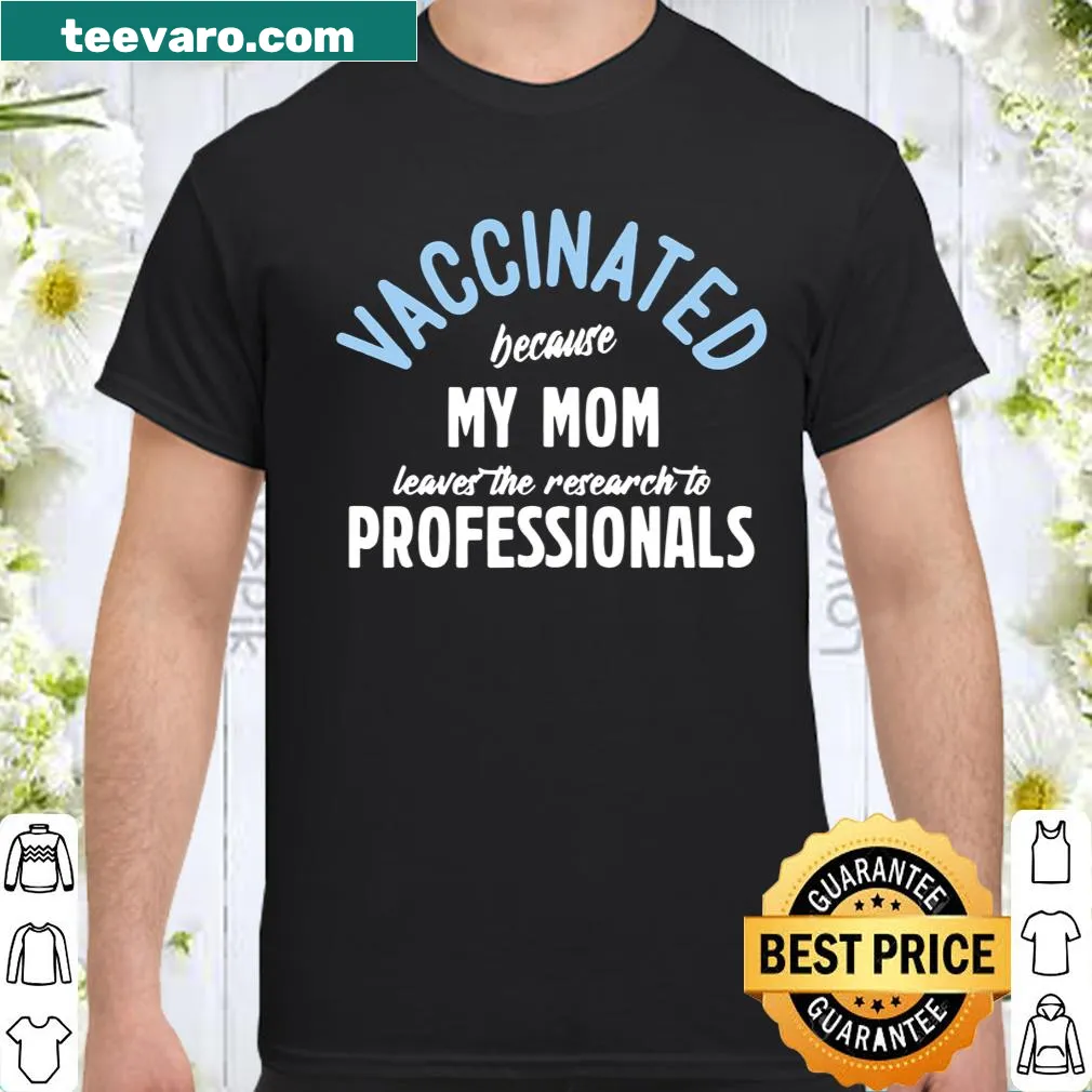 Pro Vaccine t-shirt with bold text promoting vaccination
