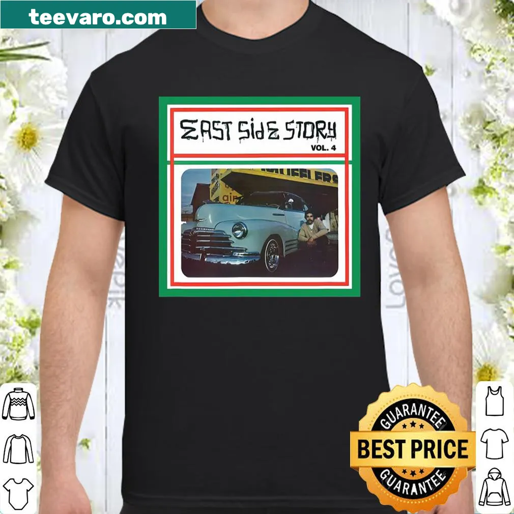 East Side Story cover art graphic t-shirt