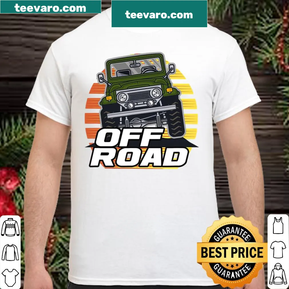 Retro SUV graphic in a vintage style for outdoor enthusiasts