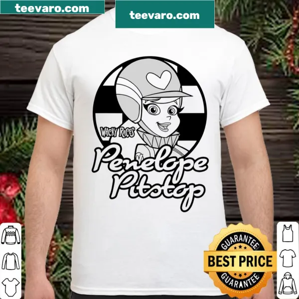 Shirt featuring Penelope Pitstop from Wacky Races cartoon