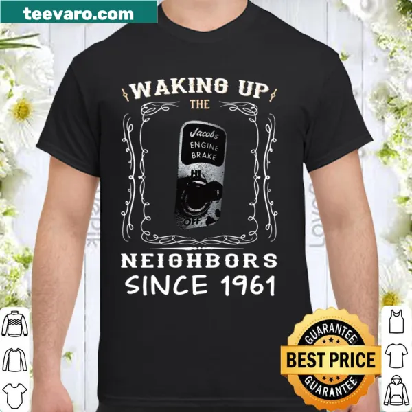 Nostalgic vehicle-themed shirt with engine brake message