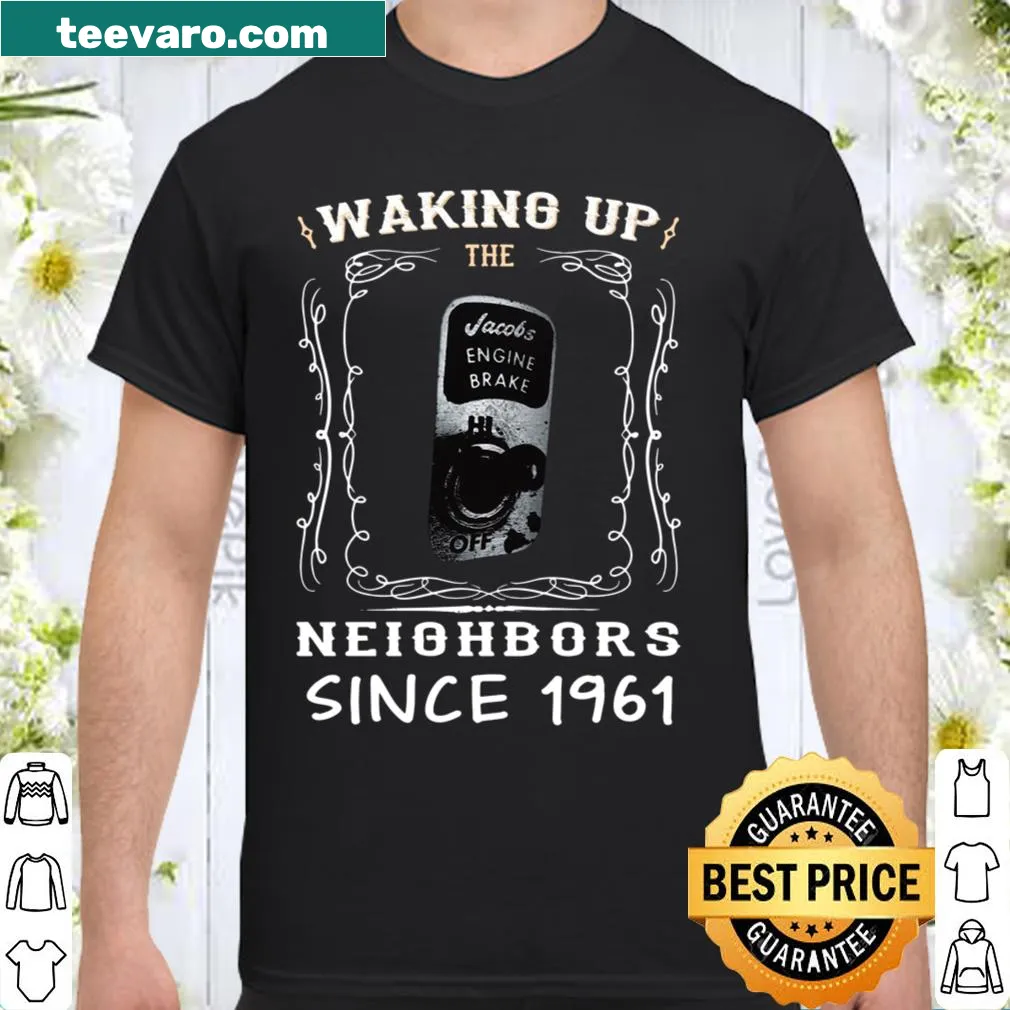 Nostalgic vehicle-themed shirt with engine brake message