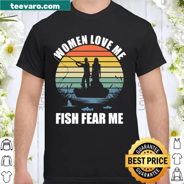 Funny shirt with humorous text about fishing and charm