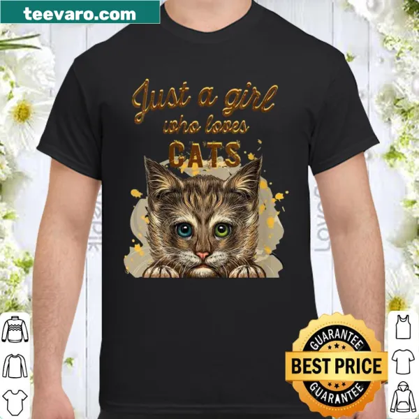 Cute shirt for cat lovers with text