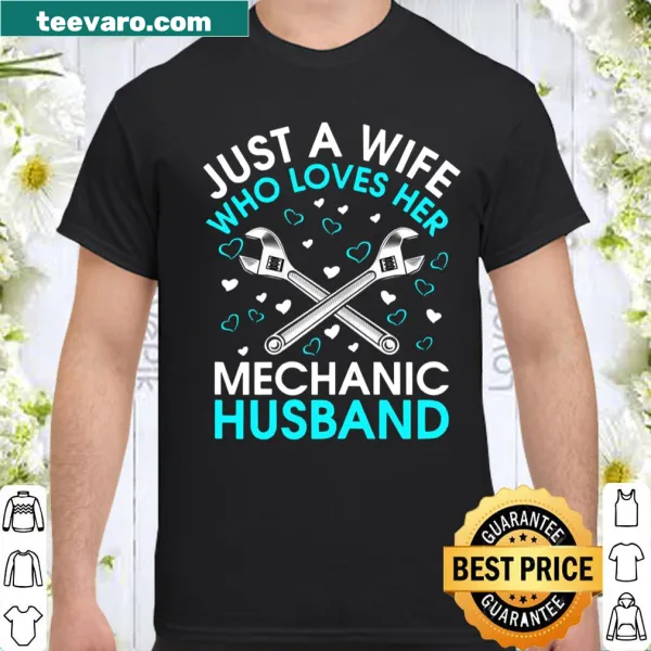 Typographic design celebrating the love of a mechanic's wife