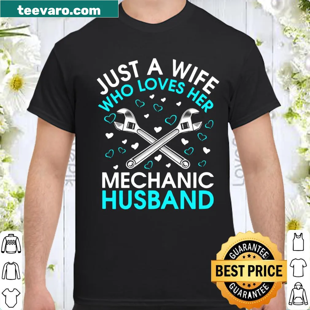 Typographic design celebrating the love of a mechanic's wife