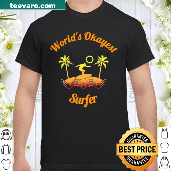 Funny surfer shirt with playful text