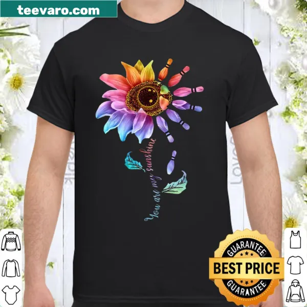 Cheerful sunflower shirt with the phrase 'You Are My Sunshine'