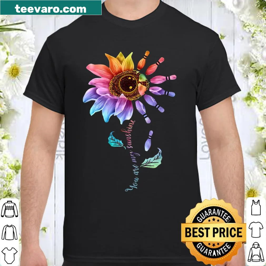 Cheerful sunflower shirt with the phrase 'You Are My Sunshine'