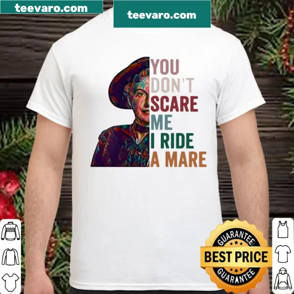 Equestrian-themed shirt with confident saying about riding horses