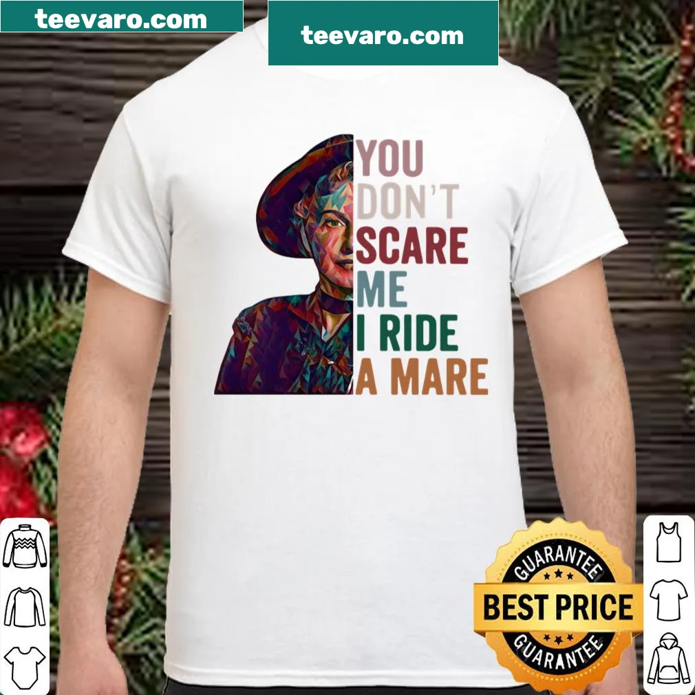 Equestrian-themed shirt with confident saying about riding horses