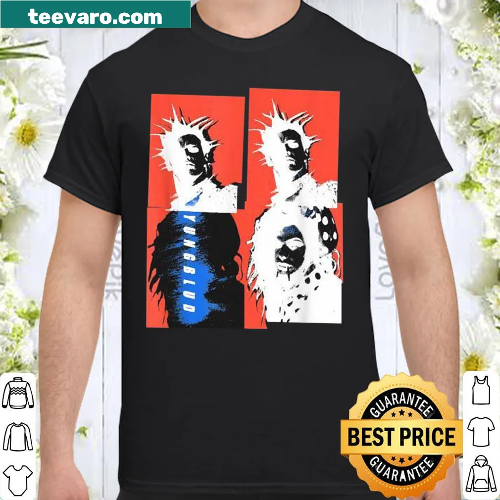Edgy black shirt featuring Yungblud Deadhappy design