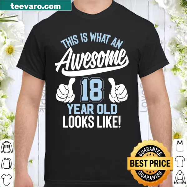Fun 18th birthday shirt for teens