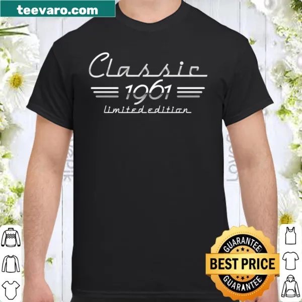 Illustrated shirt featuring a classic 1961 car design.