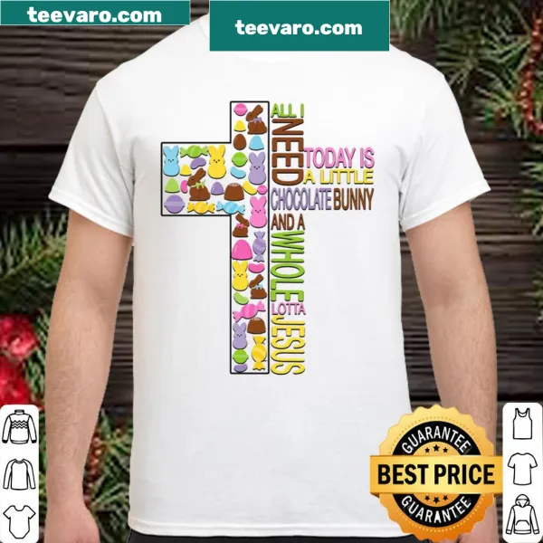 Whimsical Easter-themed shirt with joyful design