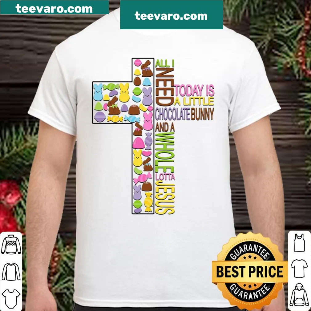 Whimsical Easter-themed shirt with joyful design