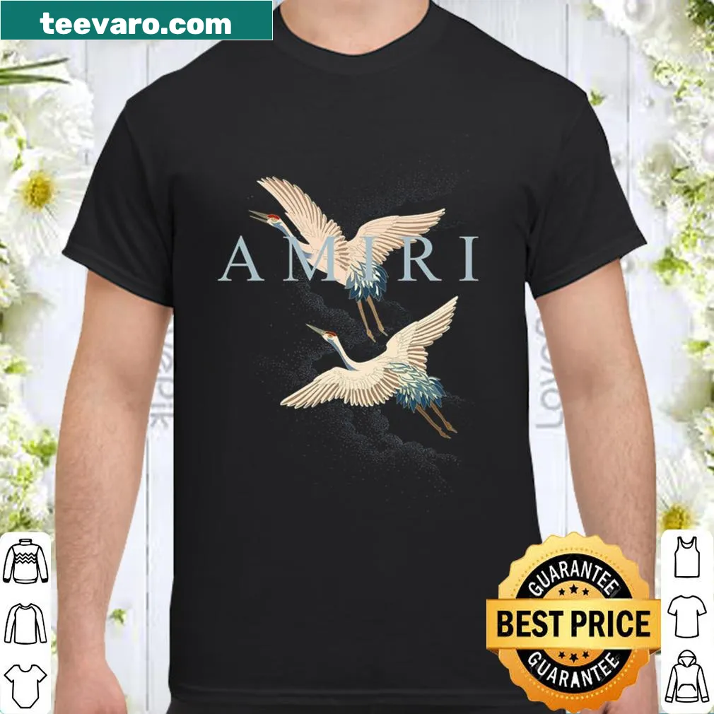 Minimalist design of Amiri short sleeve shirt