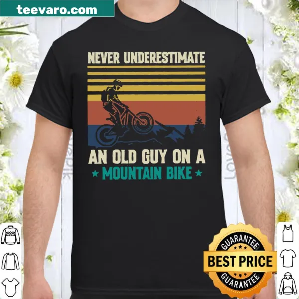Humorous cycling t-shirt for mountain biking enthusiasts