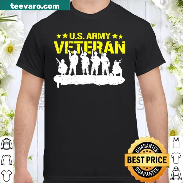 Army Veteran shirt with Christian memorial message in bold typography