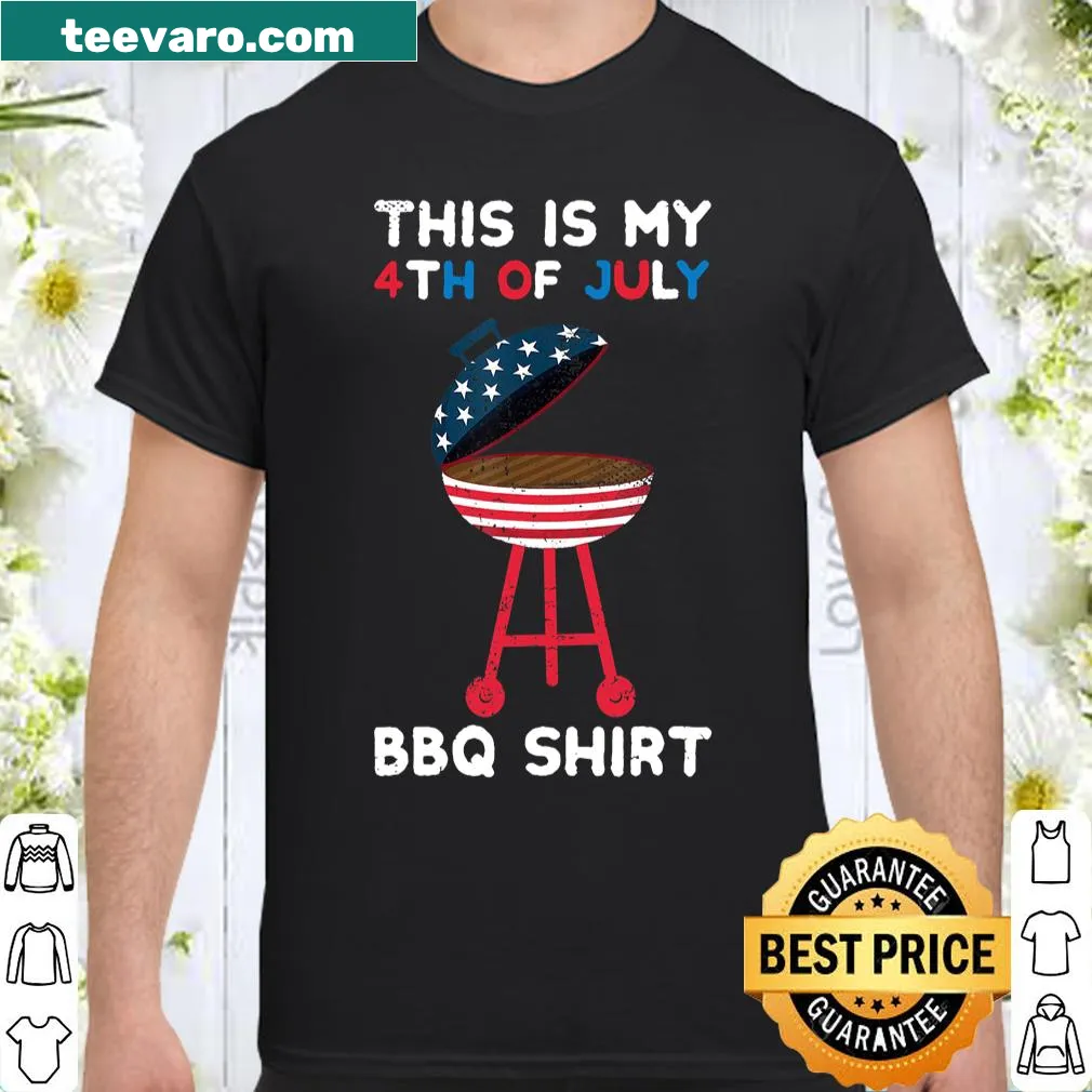 Retro USA grilling shirt for the 4th of July