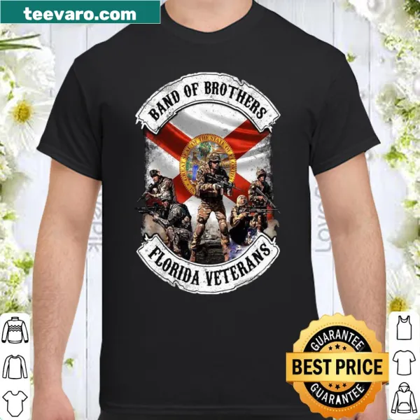 Tribute shirt for veterans with 'Band of Brothers' text