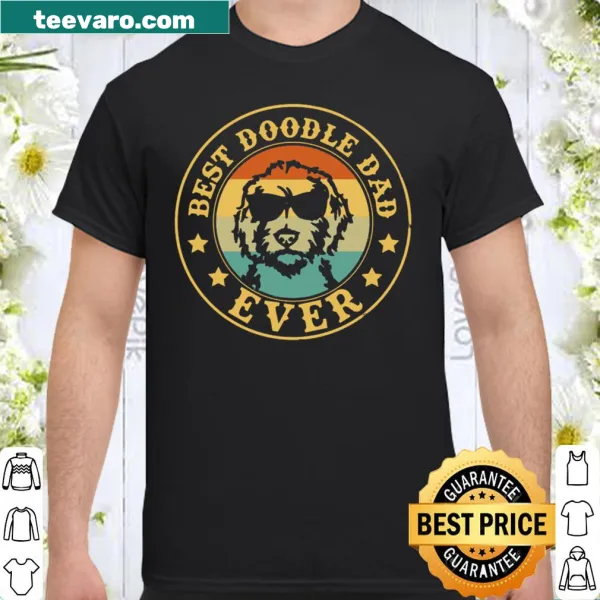Shirt with text: Best Doodle Dad Ever