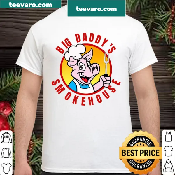 BBQ-themed shirt featuring illustrations from Big Daddy's Smokehouse
