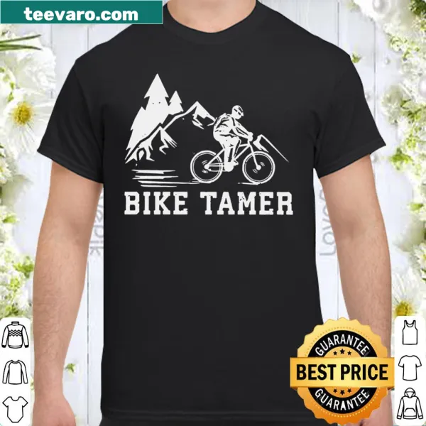 Playful Bike Tamer mountain biking t-shirt design