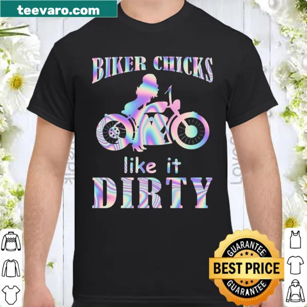 Edgy shirt for biker women with a bold message