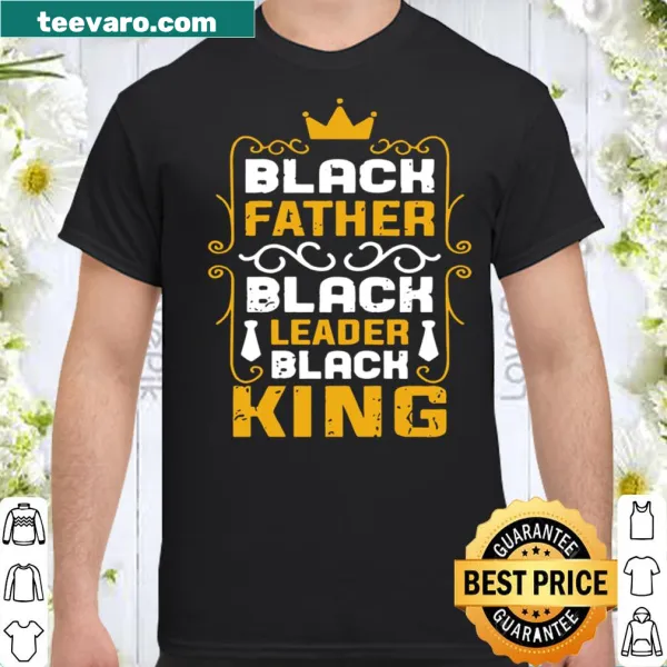 Bold shirt reading 'Black Fathers Matter'