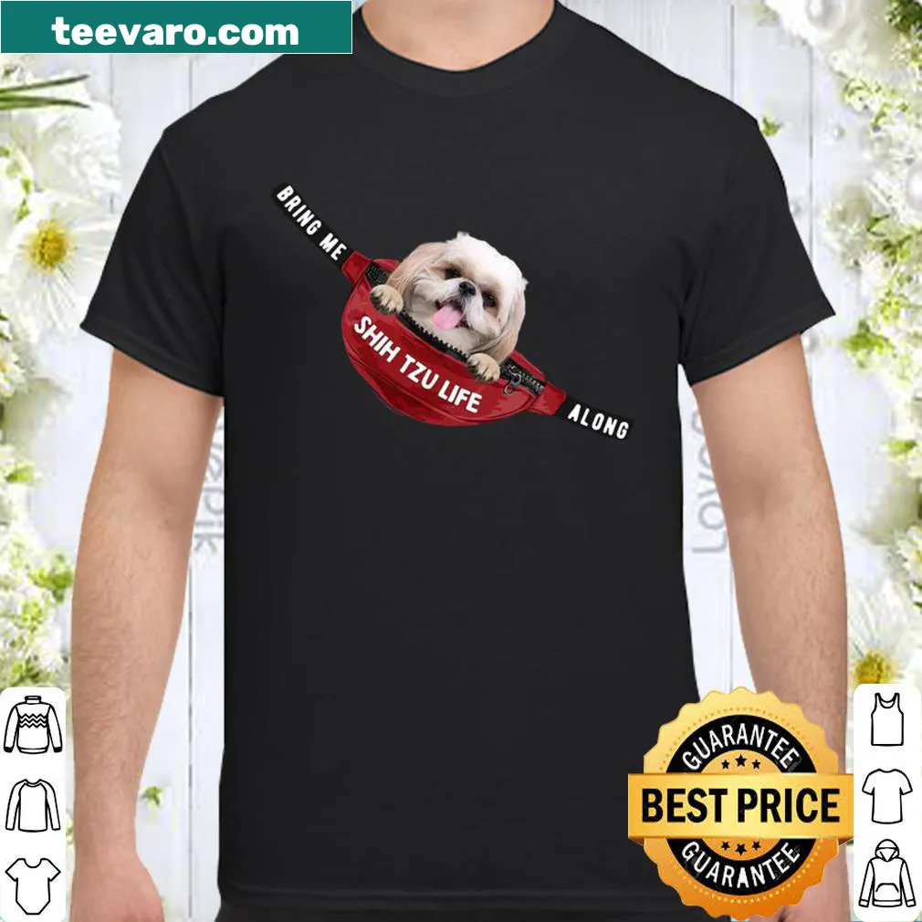 Illustrated Shih Tzu graphic shirt for dog lovers